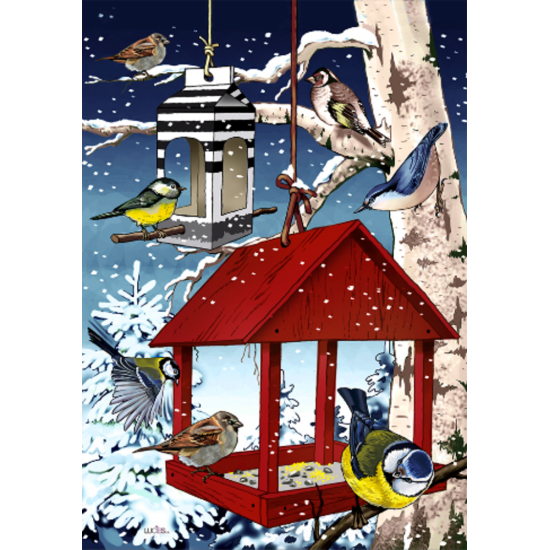 Mangeoire d'oiseaux Nouveauté-hiver -Pre-booking...