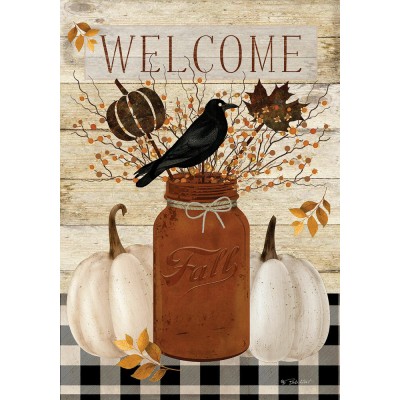Mason Jar Crow Mini 