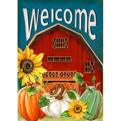Fall Barn Welcome