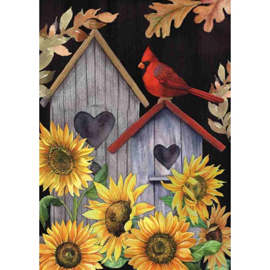 Maisons et Tournesols