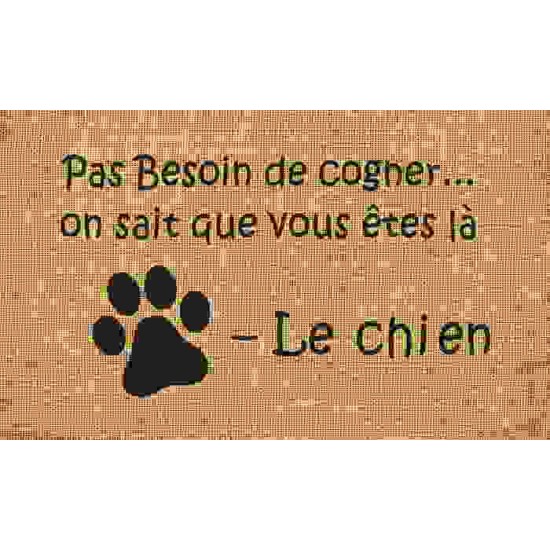 Tapis intérieur extérieur/ Le Chien-Pre-booking... Tapis intérieur extérieur/ Le Chien-Pre-booking...