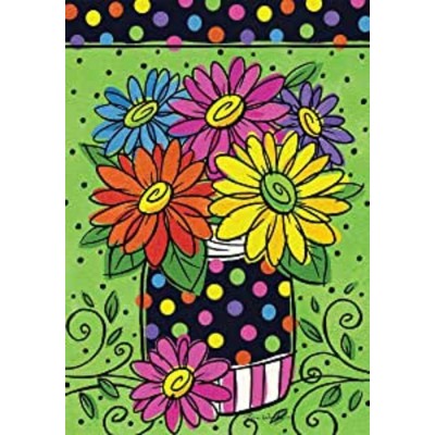 Polka Dot Daisies  Mini 12