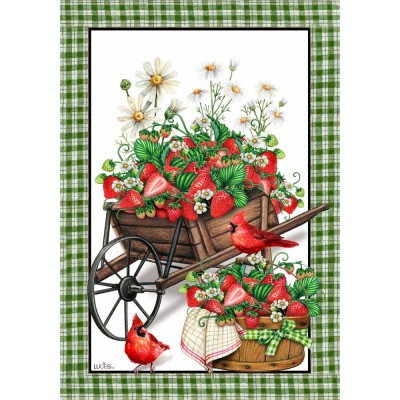 La brouette à fraises La brouette à fraises