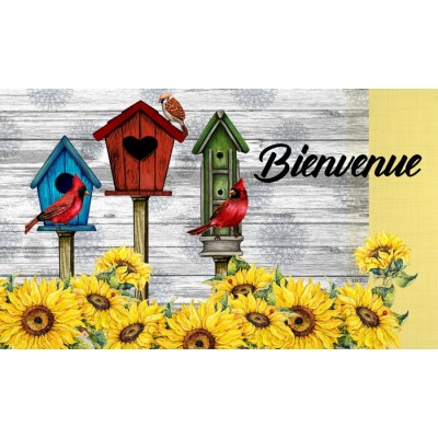 Les cabanes ensoleillées