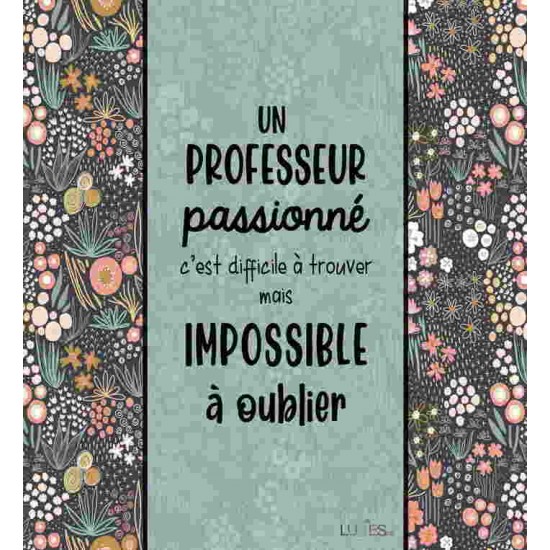 Professeur passionné  Lavette suédoise