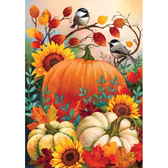 Pumpkins & Chickadees