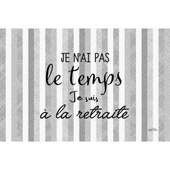 Je n'ai pas le temps