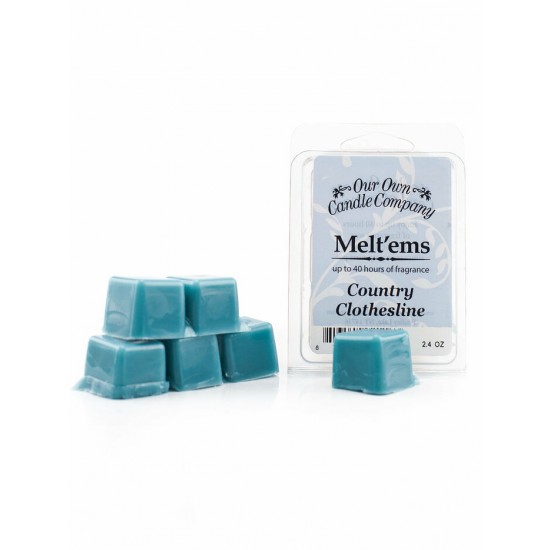 Cubes de cire  - Corde à linge 