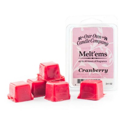 Cubes de cire  - Canneberge