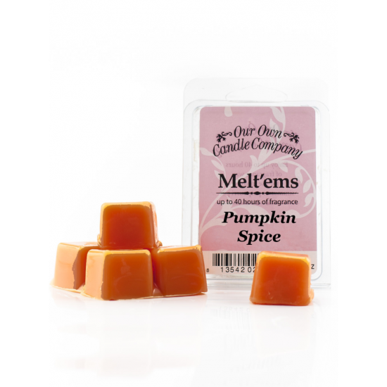 Cubes de cire  - Citrouille épicée
