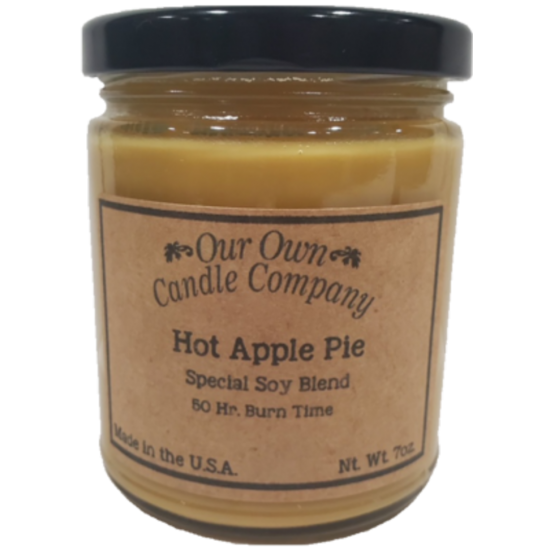 Bougie de soya - Tarte aux pommes