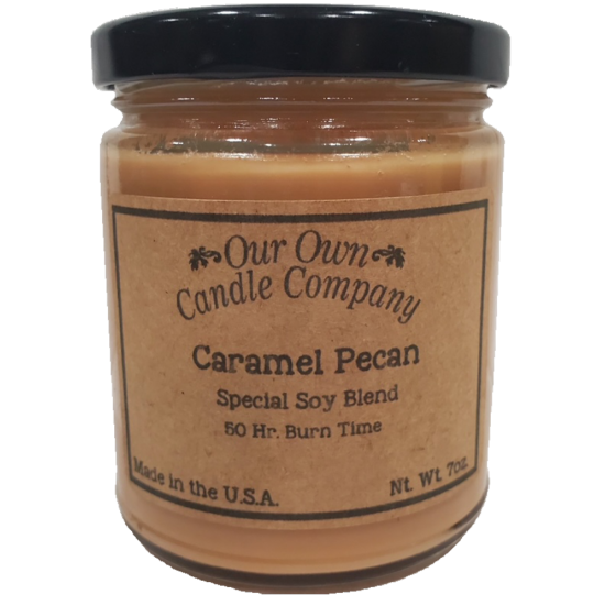 Bougie de soya - Caramel & pacane