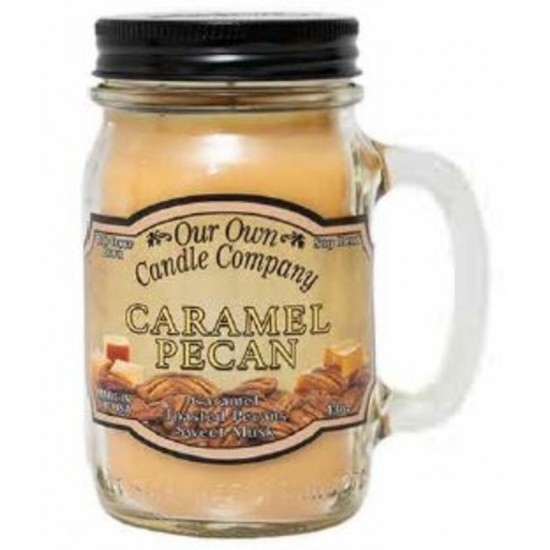 Caramel et pacane - Chandelle Mini Masson