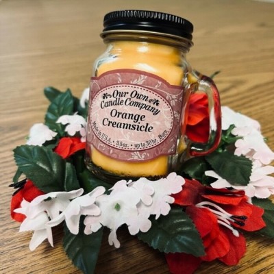 Crème glacé  à l'orange  - Chandelle Mini Masson