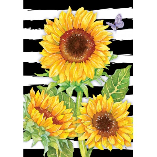 Sunflowers Stripes