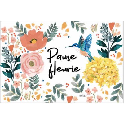 Pause fleurie