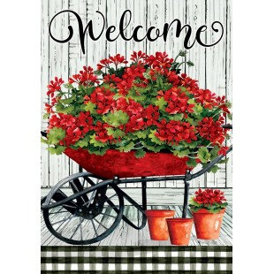 Geranium Wheelbarrow