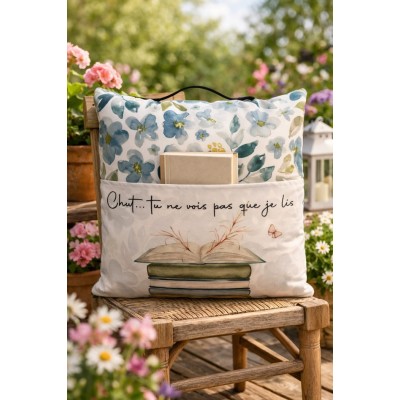 Chut...- Coussin de lecture