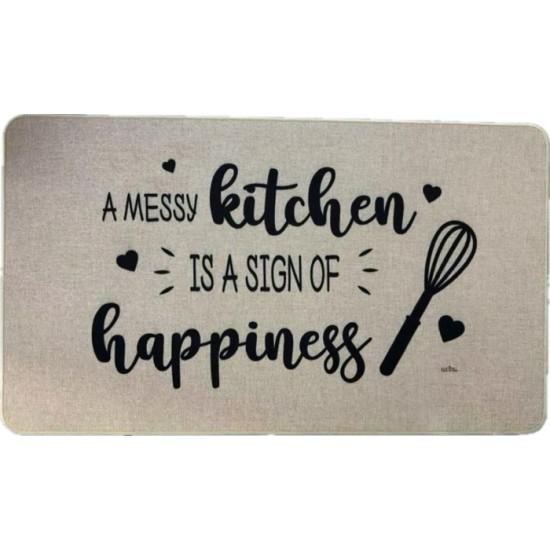 A messy kitchen