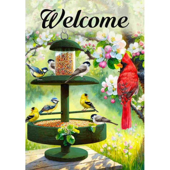 Welcome Bird Feeder 