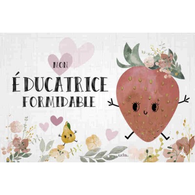 Mon éducatrice formidable