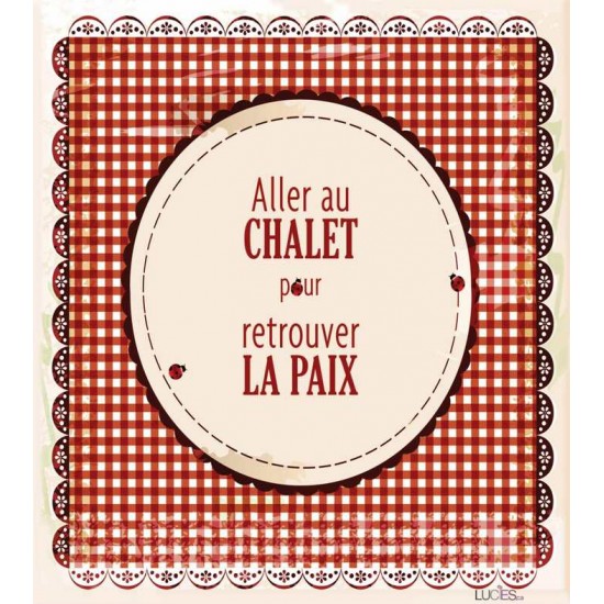 Chalet en paix    Lavette suédoise