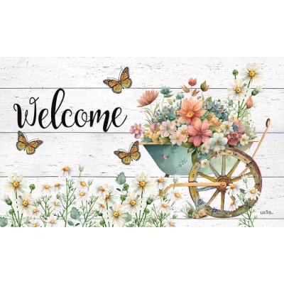 Welcome Wheelbarrow