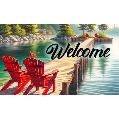 Welcome -Adirondack chair on the Lake Arrivals...