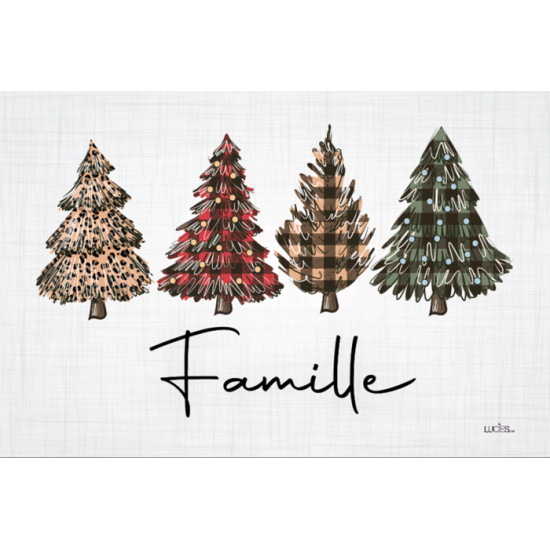  Coussin Sapin-Famille