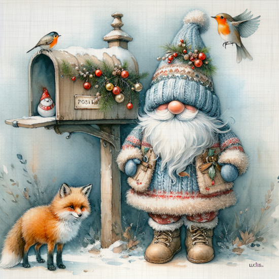  Coussin Le gnome féerique