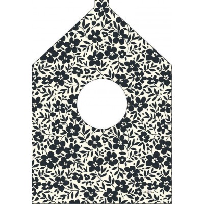 Sac à épingle à linge Fleurs noirs / Black...