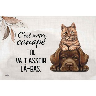  Coussin C'est notre Canapé