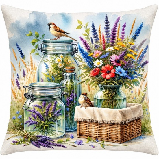  Coussin Bouquets Floraux / Flower Bouquet