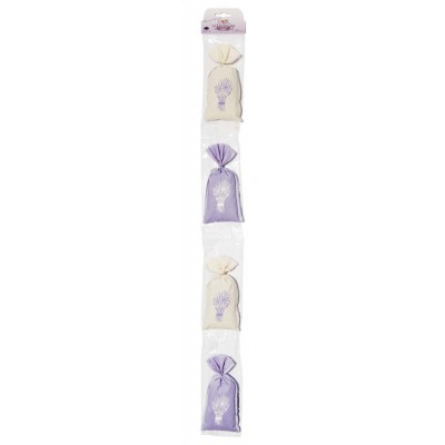 Chapelet 4 sachets 35 gr s Fleurs de Lavande