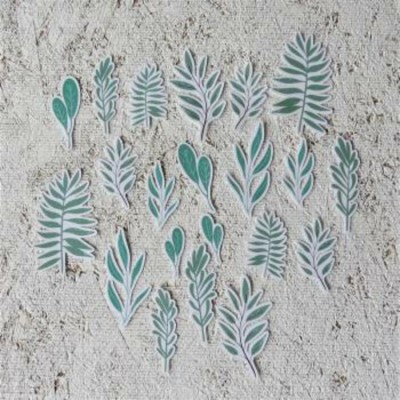 feuillage turquoise