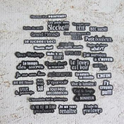 23c215- Mots de printemps