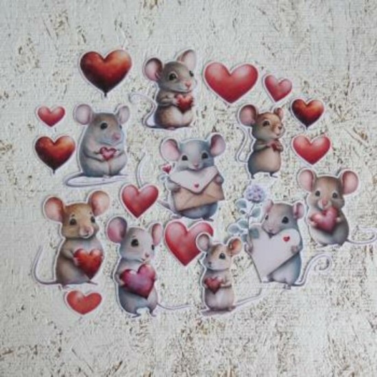 13JAN24D- Découpes souris St-Valentin