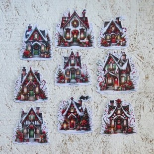 10NO24- Petites maisons de noël