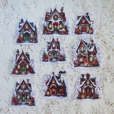 10NO24- Petites maisons de noël