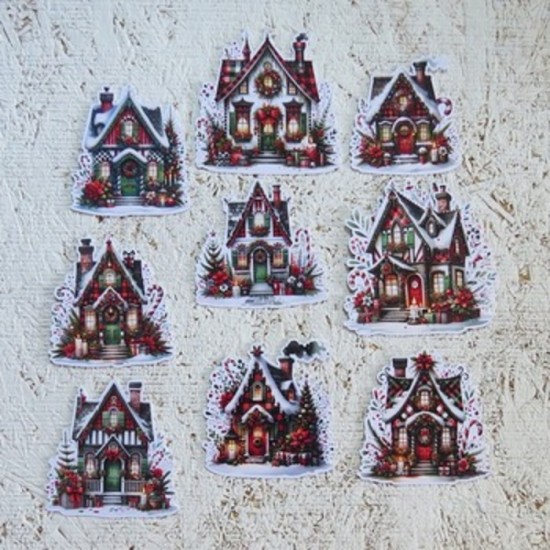 10NO24- Petites maisons de noël