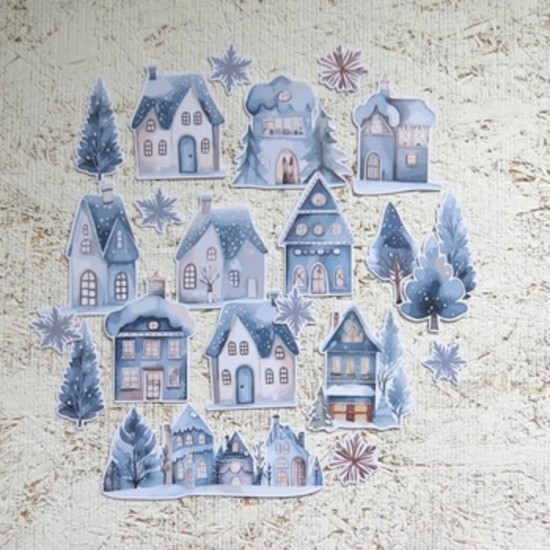 5MAR25D- Petites maisons bleues