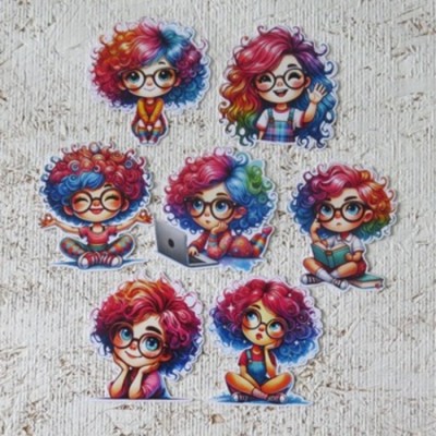 15JUI25D- Filles multicolores