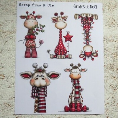 2DEC25PD- Girafes de Noël