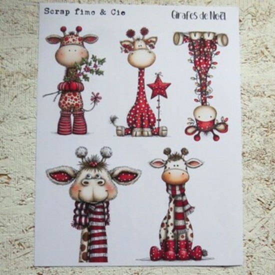 2DEC25PD- Girafes de Noël