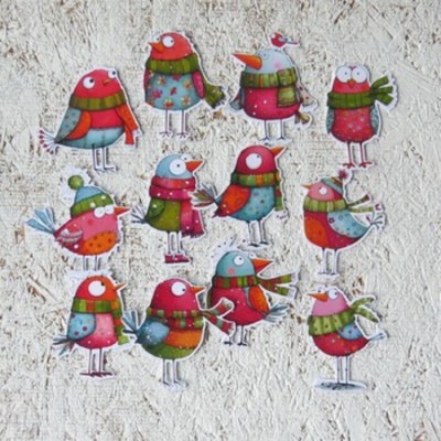 12JAN26ATC- Mini oiseaux avec foulard