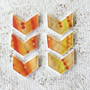 19AV26T- Chevron orange-1