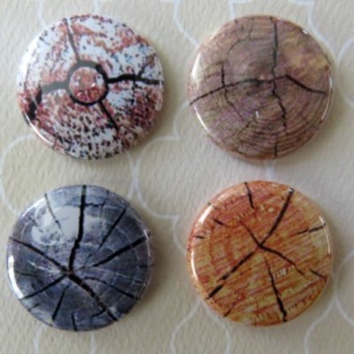 Badge texture- bûche-1