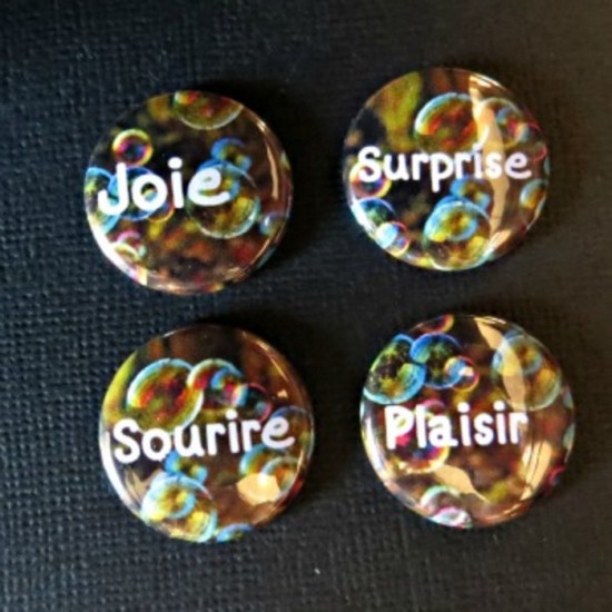 Badge mots-joie