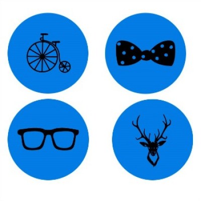 Gros badges- Collection Hipster