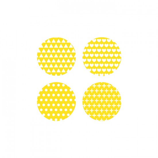 AVB16-2019- petits badges jaune